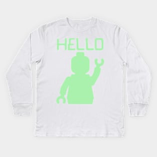 Minifig Hello Kids Long Sleeve T-Shirt